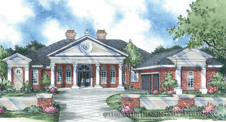 Demetri-Front Elevation-Plan #8045