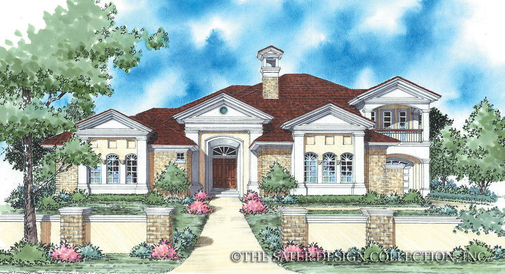 Garnett-Front Elevation-Plan #8047