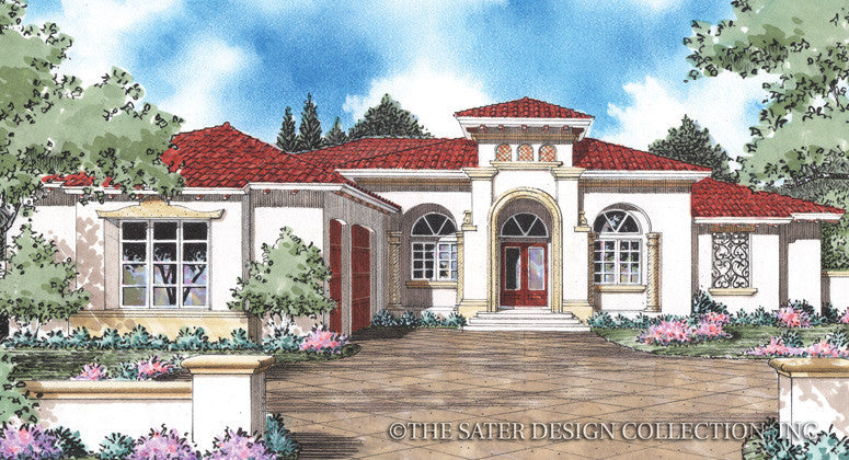 Porta Rosa-Front Elevation Render Image-Plan #8058