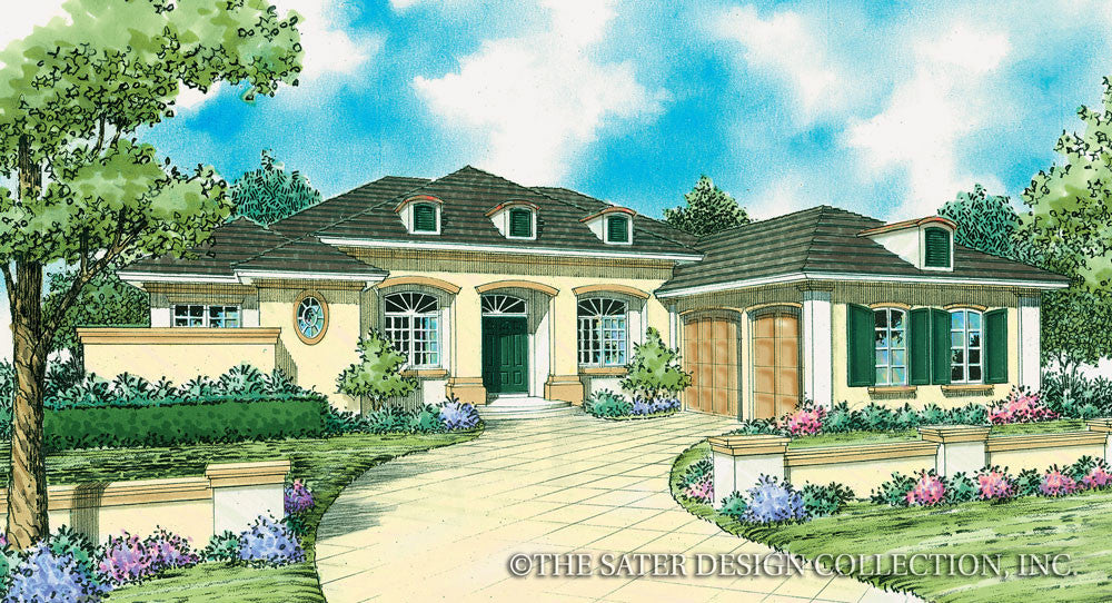 Fontana-Front Elevation-Plan #8062