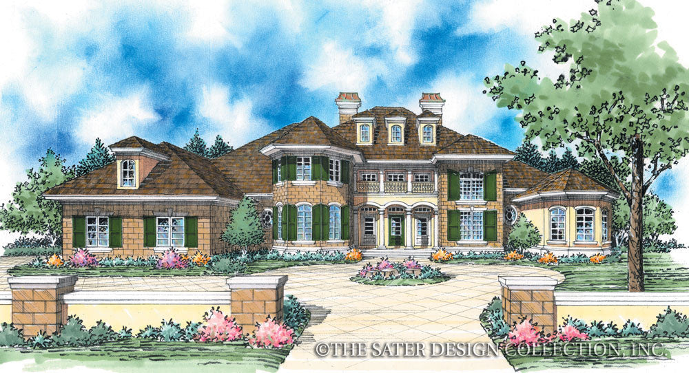 Bartlett-Front Elevation-Plan #8064