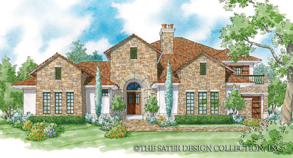 Monte Rosa-Front Elevation Render Image-Plan #8077